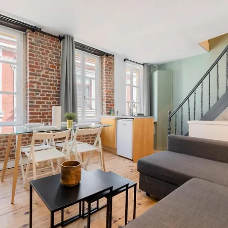 Grand-place & Vieux-lille: Equipped Duplex Apartament Lille