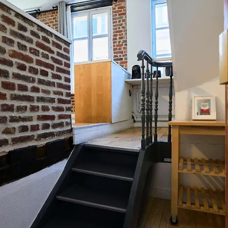 Grand-place & Vieux-lille: Equipped Duplex Appartement Rijsel