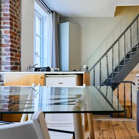 Grand-place & Vieux-lille: Equipped Duplex Apartament Lille