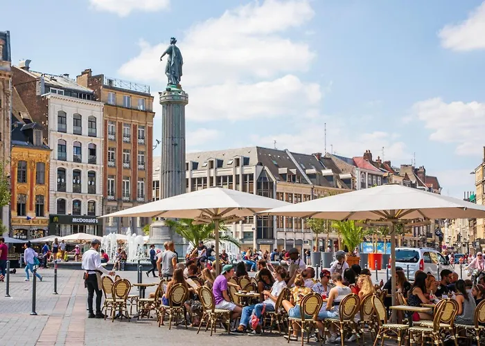 Grand-place & Vieux-lille: Equipped Duplex ليل