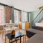 Grand-place & Vieux-lille: Equipped Duplex Apartment Lille